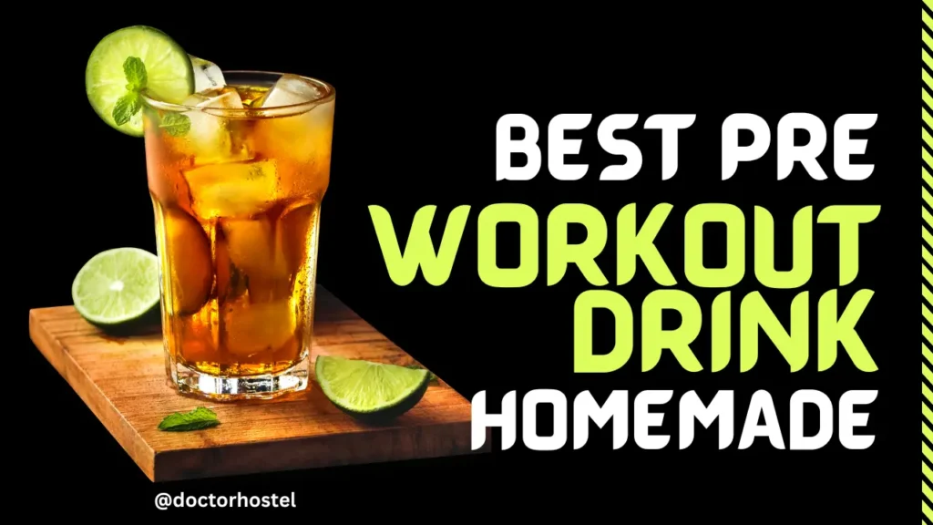 best pre workout drink homemade