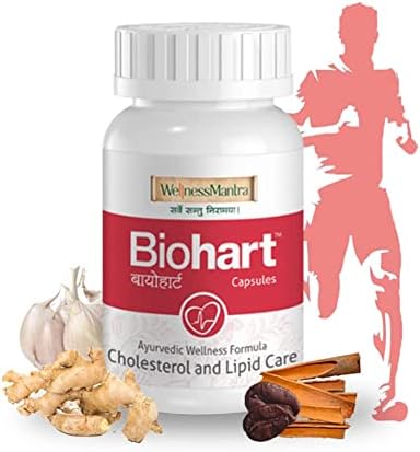 Wellness Mantra BIOHART Ayurvedic Heart Care Capsules